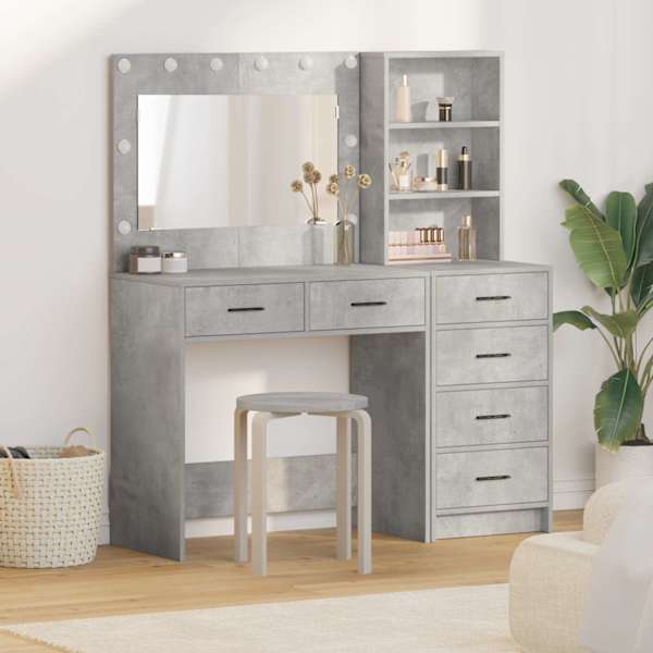 Riietumislaud 2 tk Hall 78.5 × 41 × 135 cm Tehispuit