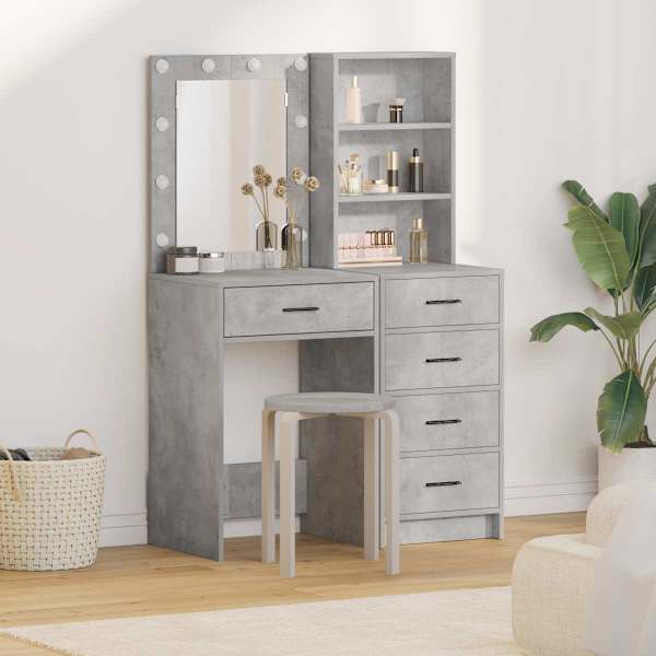 Riietumislaud 2 tk Hall 50 × 41 × 135 cm Tehispuit