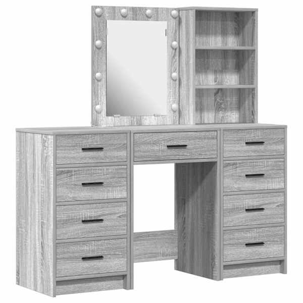 Riietumislaud 3 tk Hall 40 × 41 × 135 cm Tehispuit