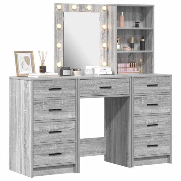 Riietumislaud 3 tk Hall 40 × 41 × 135 cm Tehispuit