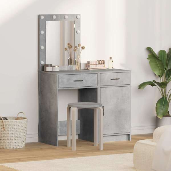 Riietumislaud 2 tk Hall 50 × 41 × 135 cm Tehispuit