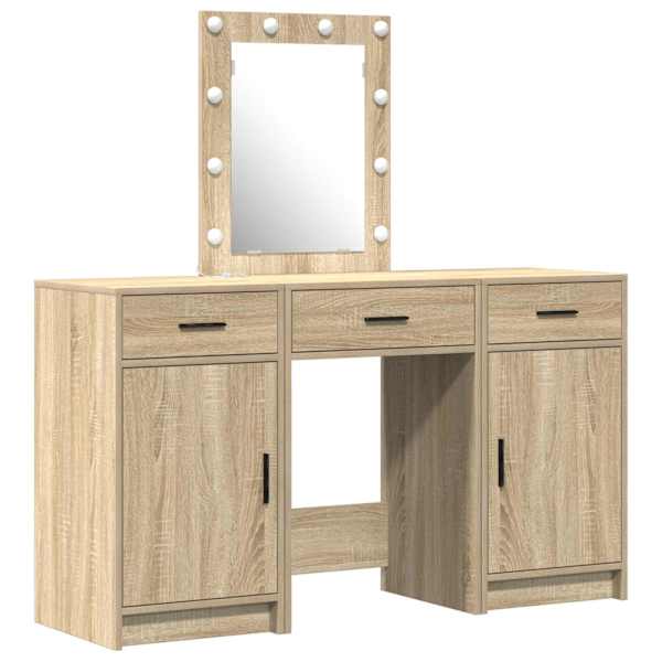 Riietumislaud Pruun 50 × 41 × 135 cm Tehispuit