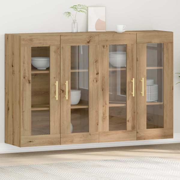 Seinakapid 2 tk Käsitööpuu 69,5 × 34 × 90 cm Tehispuit