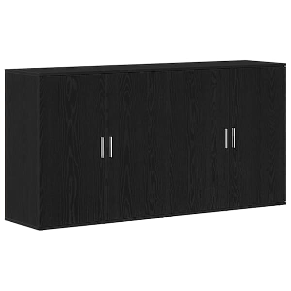 Kõide 2 tk Must tamm 79 × 38 × 80 cm Tehispuit