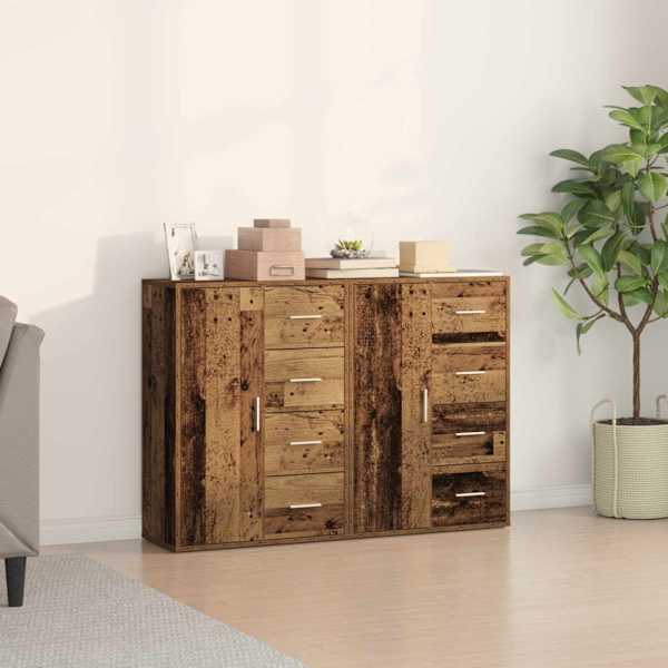 Kõide 2 tk Vana puit 60 × 31 × 84 cm Tehispuit