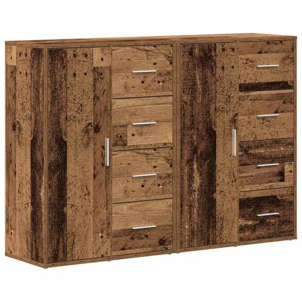 Kõide 2 tk Vana puit 60 × 31 × 84 cm Tehispuit