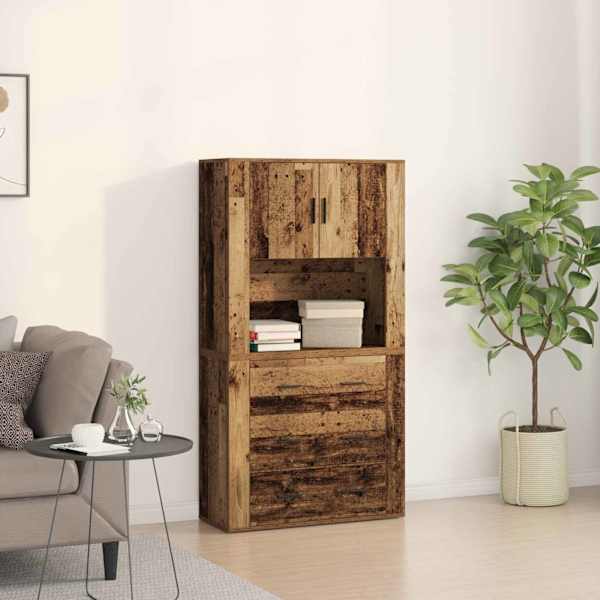 Kõrgushein Vana puit 80 × 33 × 150 cm Tehispuit