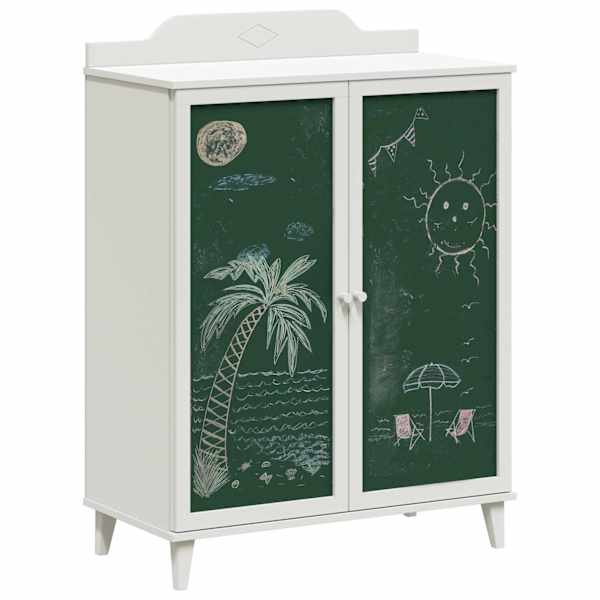 Laste loominguline ladustamine ROROS Valge 80 × 40 × 110 cm