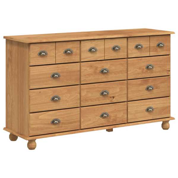 Kummut sahtliga ASKIM Pruun 79 × 40 × 133,5 cm Tahke mänd