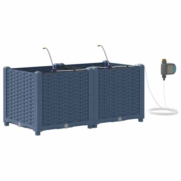 Taimekast 80 × 40 × 37,5 cm, PP – hall – 2 tk