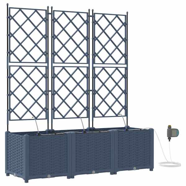 Taimekast 120 × 40 × 142 cm, PP – hall – 3 tk