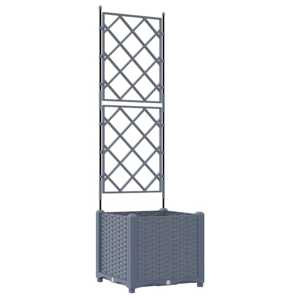 Taimekast 40 × 40 × 143 cm, PP – helehall