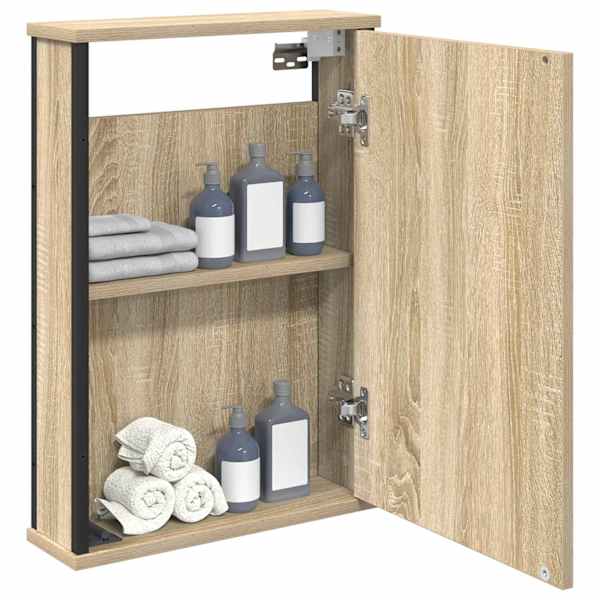 Peeglikapp Sonoma tamm 42 × 12 × 60 cm Tehispuit