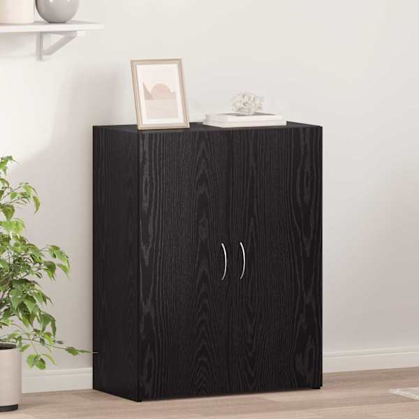 Kontorikapp Must tamm 70 × 32 × 77.5 cm Tehispuit