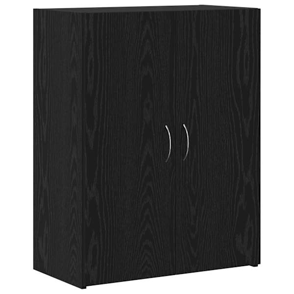 Kontorikapp Must tamm 70 × 32 × 77.5 cm Tehispuit