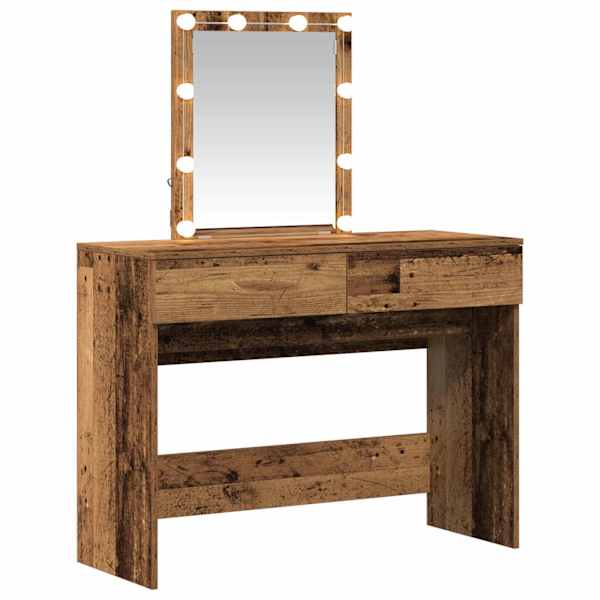 Riietumislaud Vana puit 100 × 40 × 130 cm Tehispuit