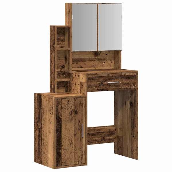 Riietumislaud Vana puit 80 × 35 × 132 cm Tehispuit