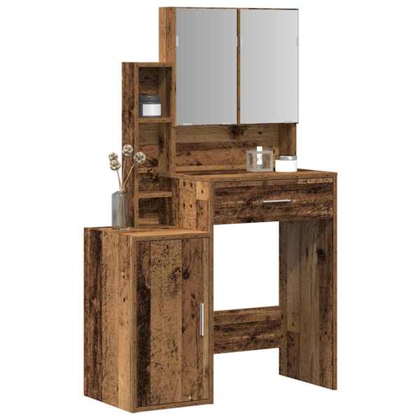 Riietumislaud Vana puit 80 × 35 × 132 cm Tehispuit