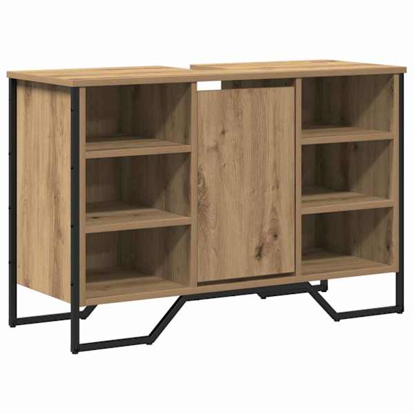 Vannitoa kraanikausi kapp Käsitööpuu 91 × 35 × 60 cm Tehispuit
