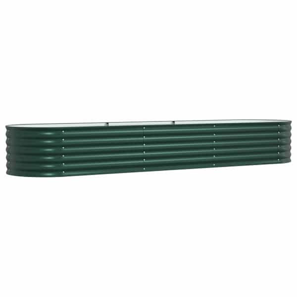 Peenrakast 320 × 80 × 44 cm, teras – roheline