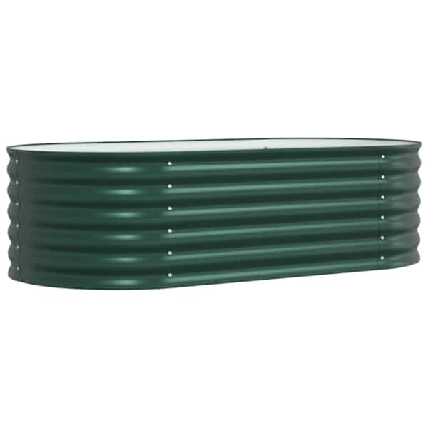Peenrakast 160 × 80 × 44 cm, teras – roheline