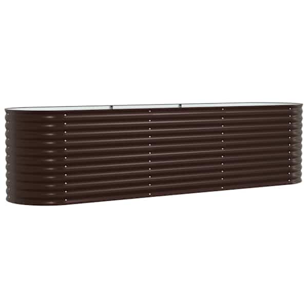 Peenrakast 320 × 80 × 81 cm, teras – pruun