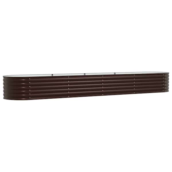 Peenrakast 400 × 80 × 44 cm, teras – pruun