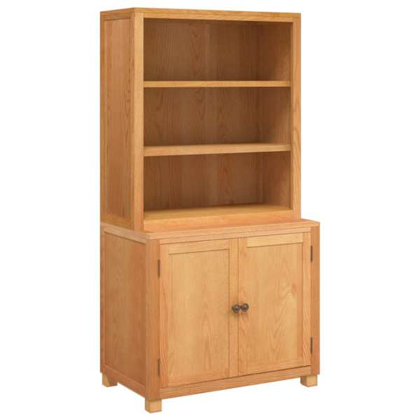 Kõrvalkappide komplekt uksega 2 tk Pruun 80 × 50 × 160 cm