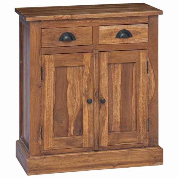 Hoiukapp sahtliga Neutraalne 65 × 30 × 75 cm Tugev teakpuit