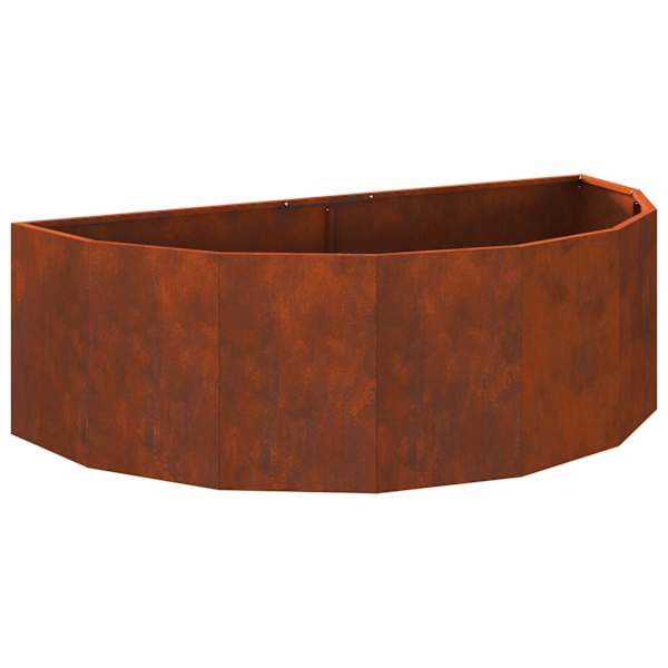 Taimekast 120 × 60 × 35 cm, teras – roostekarva