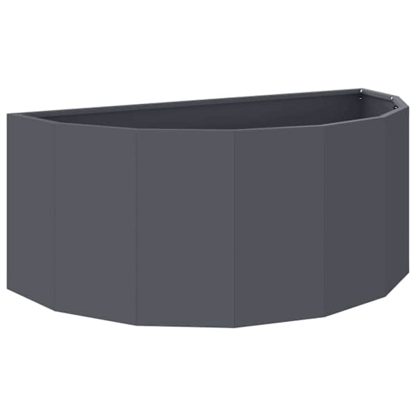 Taimekast 90 × 45 × 35 cm, teras – antratsiithall