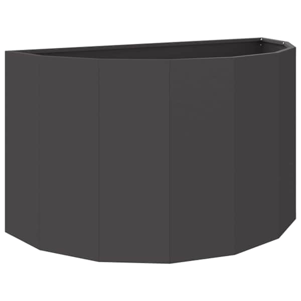 Taimekast 90 × 45 × 50 cm, teras – must