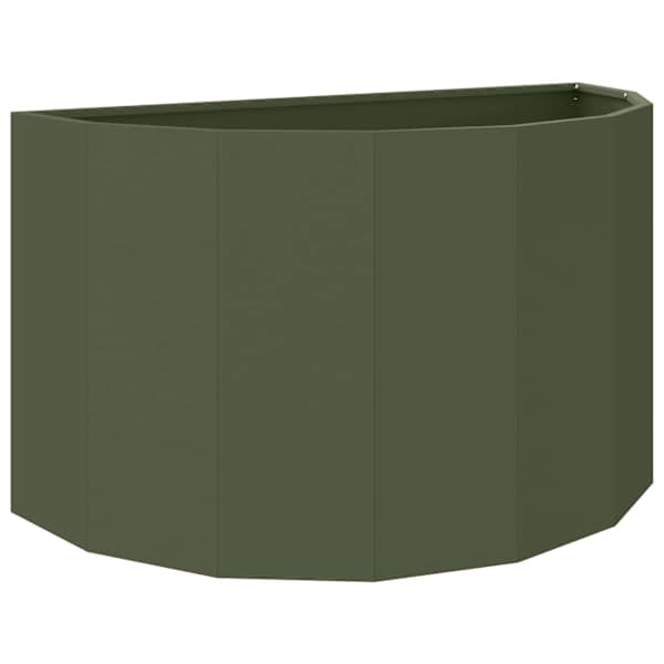 Taimekast 90 × 45 × 50 cm, teras – oliiviroheline