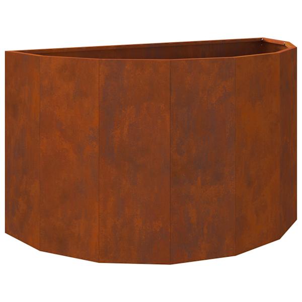 Taimekast 90 × 45 × 50 cm, teras – roostekarva