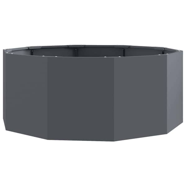 Taimekast 90 × 90 × 35 cm, teras – antratsiithall