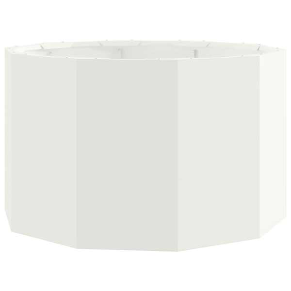 Taimekast 60 × 60 × 35 cm, teras – valge