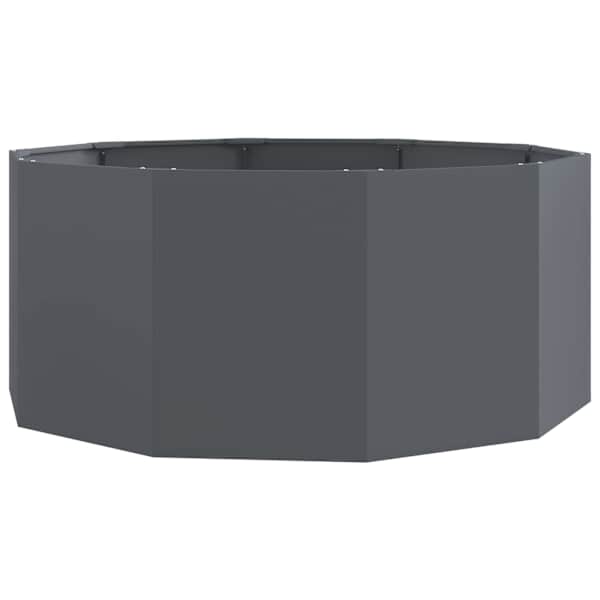 Taimekast 120 × 120 × 50 cm, teras – antratsiithall