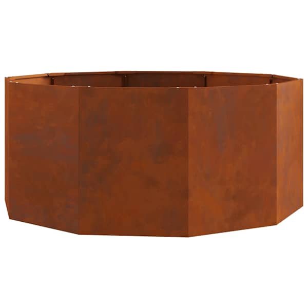 Taimekast 120 × 120 × 50 cm, teras – roostekarva
