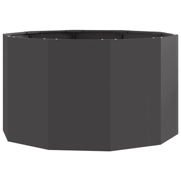 Taimekast 90 × 90 × 50 cm, teras – must