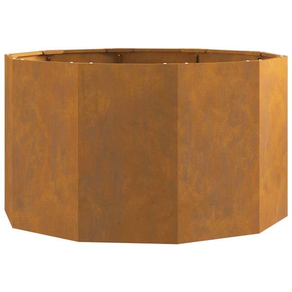 Taimekast 90 × 90 × 50 cm, teras – roostekarva