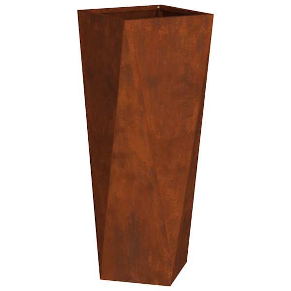 Taimekast 30 × 30 × 75 cm, teras – roostekarva