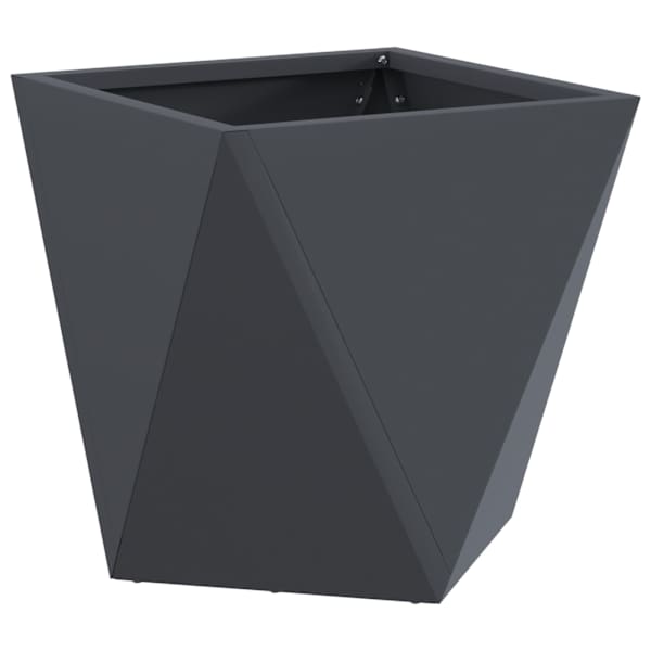 Taimekast 30 × 30 × 30 cm, teras – antratsiithall