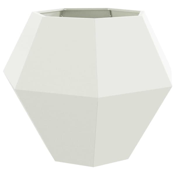 Taimekast 100 × 100 × 80 cm, teras – valge