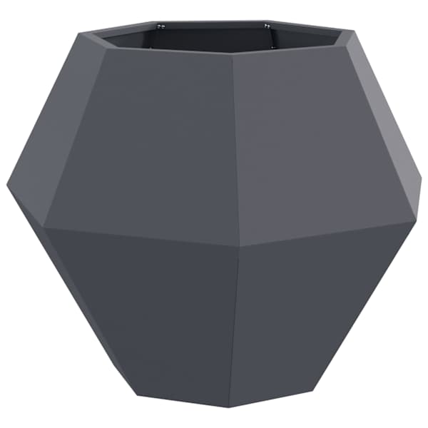 Taimekast 75 × 75 × 60 cm, teras – antratsiithall