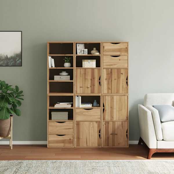 Külgkapid 6 tk ODDA, 40 × 24 × 79 cm täispuidust mänd