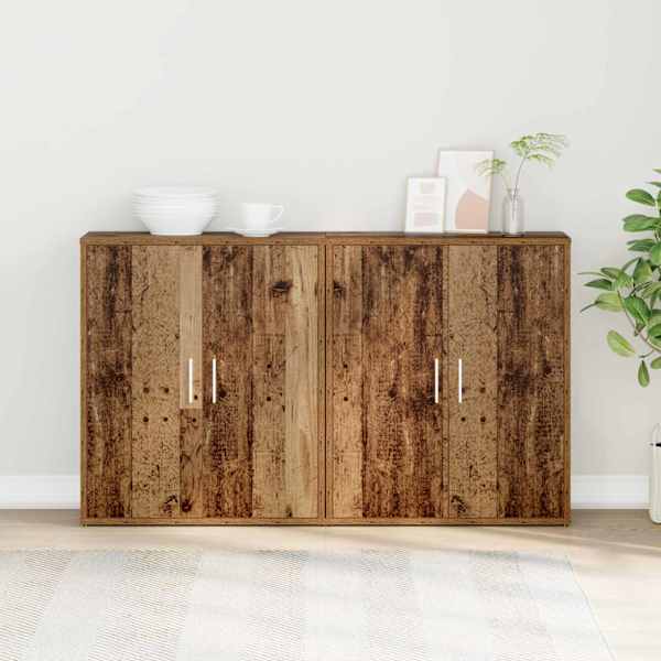 Kõide 2 tk Vana puit 60 × 31 × 70 cm Tehispuit