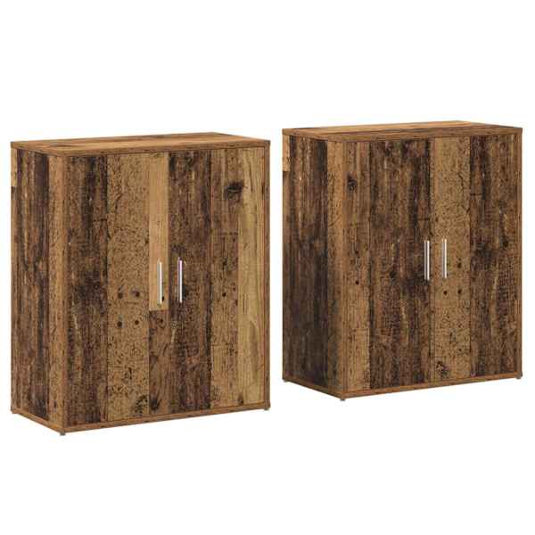 Kõide 2 tk Vana puit 60 × 31 × 70 cm Tehispuit