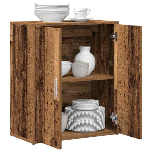 Kõide 2 tk Vana puit 60 × 31 × 70 cm Tehispuit