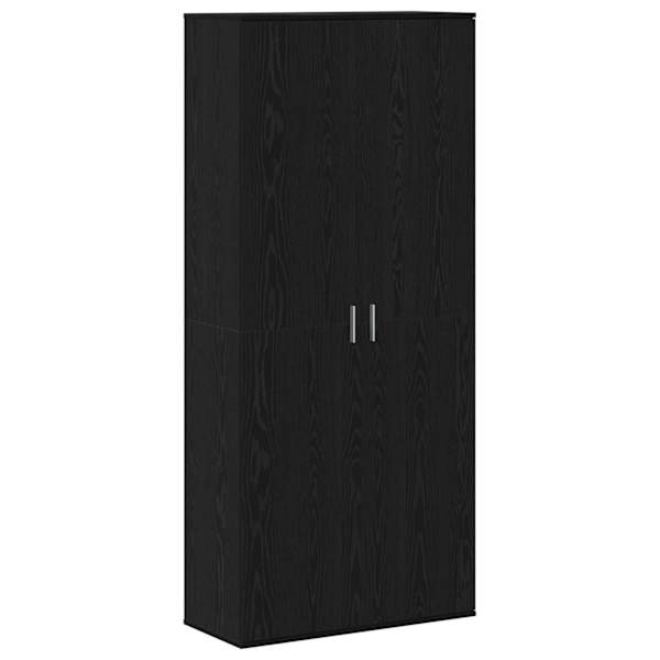 Highboard 80 × 35 × 180 cm Tehispuit Must tamm