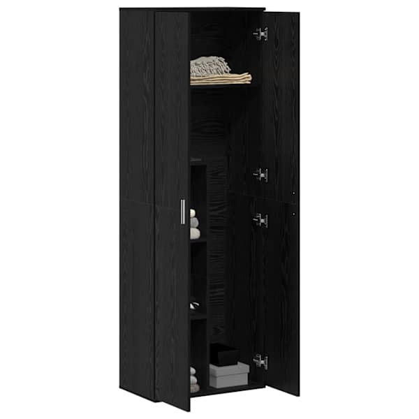 Highboard 60 × 35 × 180 cm Tehispuit Must tamm